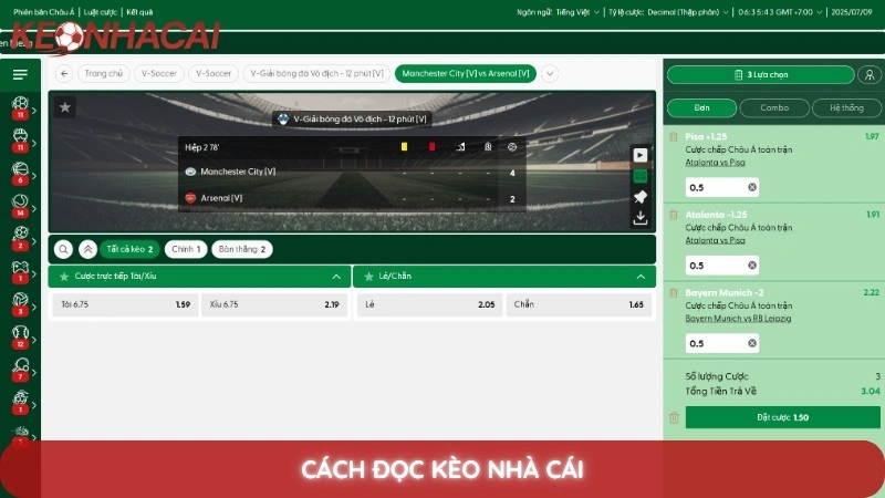 Cách đọc kèo nhà cái chuẩn xác nhất chỉ trong 5 phút 6 Cách Đọc Kèo Nhà Cái