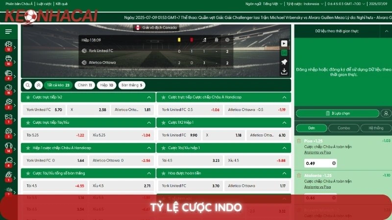Tỷ lệ cược Indo - Cách đọc và quy đổi kèo Indonesia chuẩn xác 4 Tỷ Lệ Cược Indo
