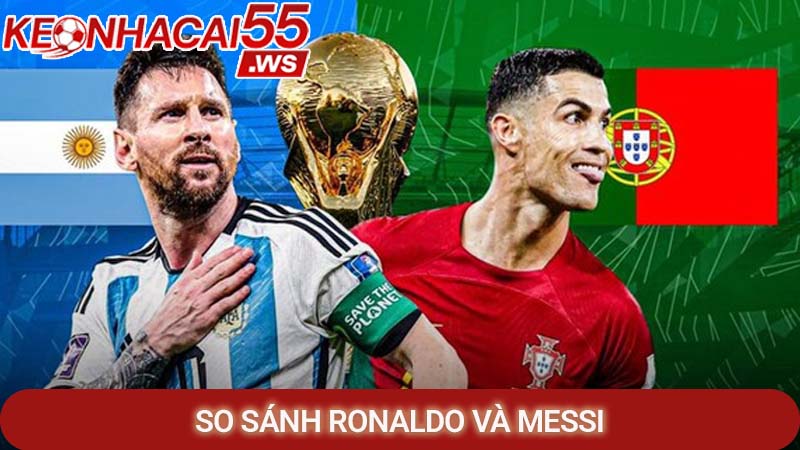 so sanh ronaldo va messi 1
