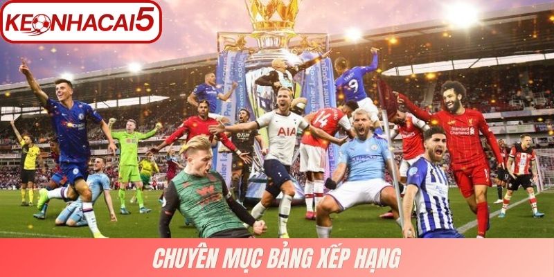 Chuyên mục bảng xếp hạng