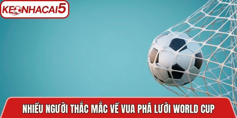 Nhiều người thắc mắc về vua phá lưới World Cup mọi thời đại